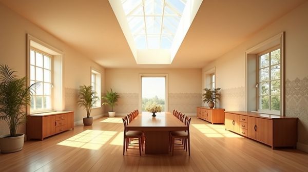 Cuánta luz necesita de verdad un comedor de doce metros